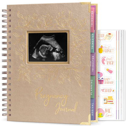 Clever Fox Pregnancy Journal & Memory Book - Pregnancy Planner & Notebook for Expecting Moms – Baby Keepsake, First Time Moms Gift (Lavender, 9" x 10.5")