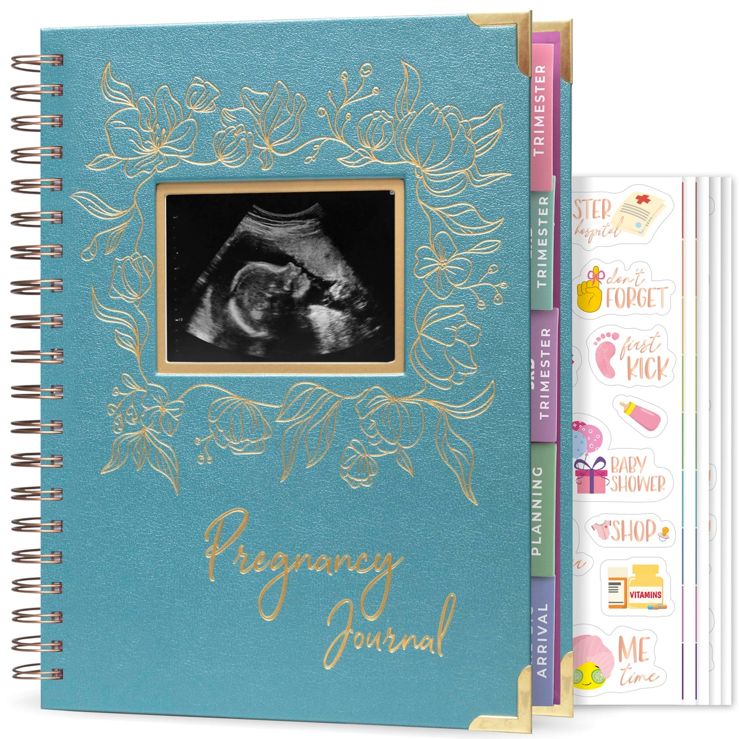 Clever Fox Pregnancy Journal & Memory Book - Pregnancy Planner & Notebook for Expecting Moms – Baby Keepsake, First Time Moms Gift (Lavender, 9" x 10.5")