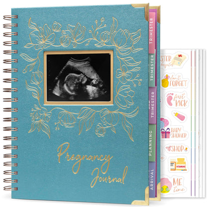 Clever Fox Pregnancy Journal & Memory Book - Pregnancy Planner & Notebook for Expecting Moms – Baby Keepsake, First Time Moms Gift (Lavender, 9" x 10.5")