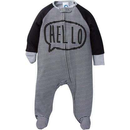 Gerber Baby-Girls 4 Pack Sleep 'N Play Footie