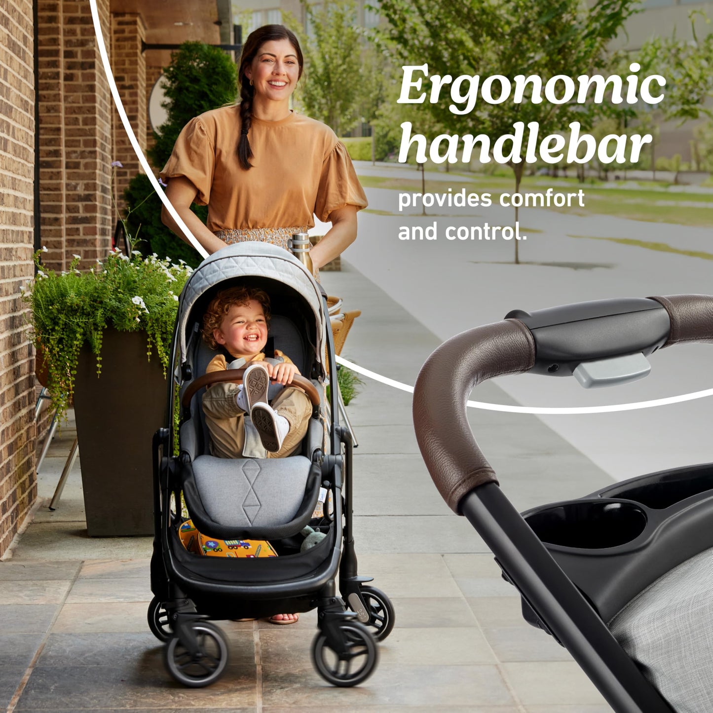Graco Merge Travel System - Swivel Wheel Baby Stroller Car Seat Combo, Travel System Stroller with 360-Degree Rotating Wheels