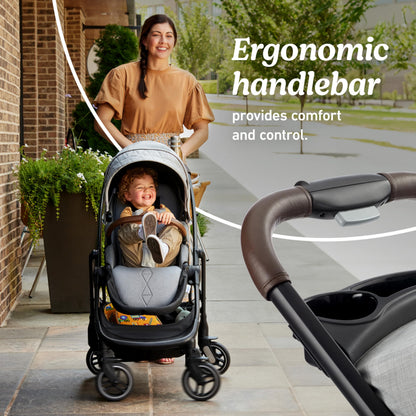Graco Merge Travel System - Swivel Wheel Baby Stroller Car Seat Combo, Travel System Stroller with 360-Degree Rotating Wheels