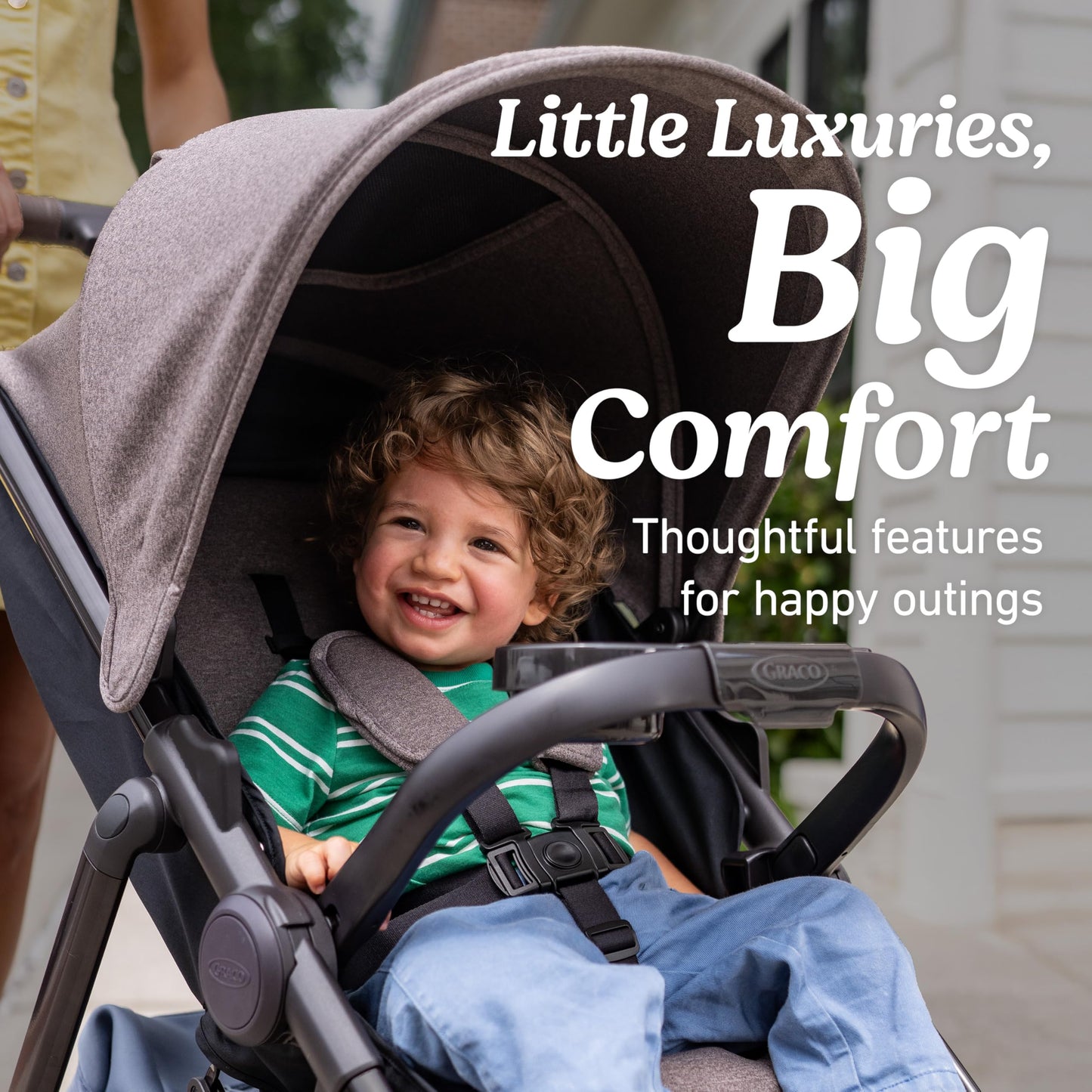 Graco Merge Travel System - Swivel Wheel Baby Stroller Car Seat Combo, Travel System Stroller with 360-Degree Rotating Wheels