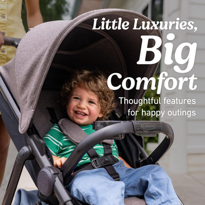 Graco Merge Travel System - Swivel Wheel Baby Stroller Car Seat Combo, Travel System Stroller with 360-Degree Rotating Wheels