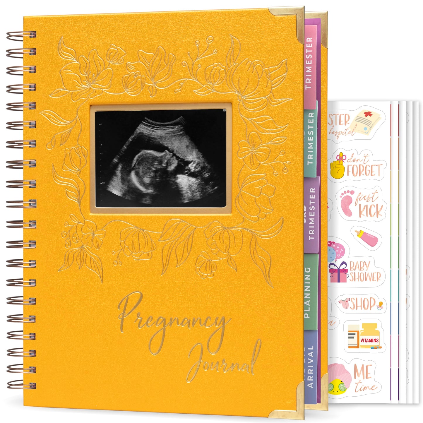 Clever Fox Pregnancy Journal & Memory Book - Pregnancy Planner & Notebook for Expecting Moms – Baby Keepsake, First Time Moms Gift (Lavender, 9" x 10.5")