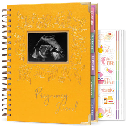 Clever Fox Pregnancy Journal & Memory Book - Pregnancy Planner & Notebook for Expecting Moms – Baby Keepsake, First Time Moms Gift (Lavender, 9" x 10.5")