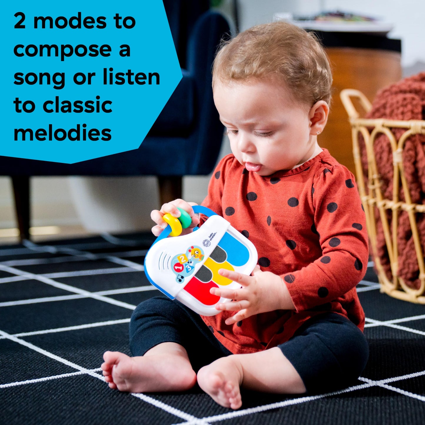 Baby Einstein Take Along Tunes Musical Toy, Ages 3 Months +