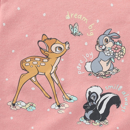 Disney Bambi Baby Girls 3 Pack Bodysuit for Newborn and Infant