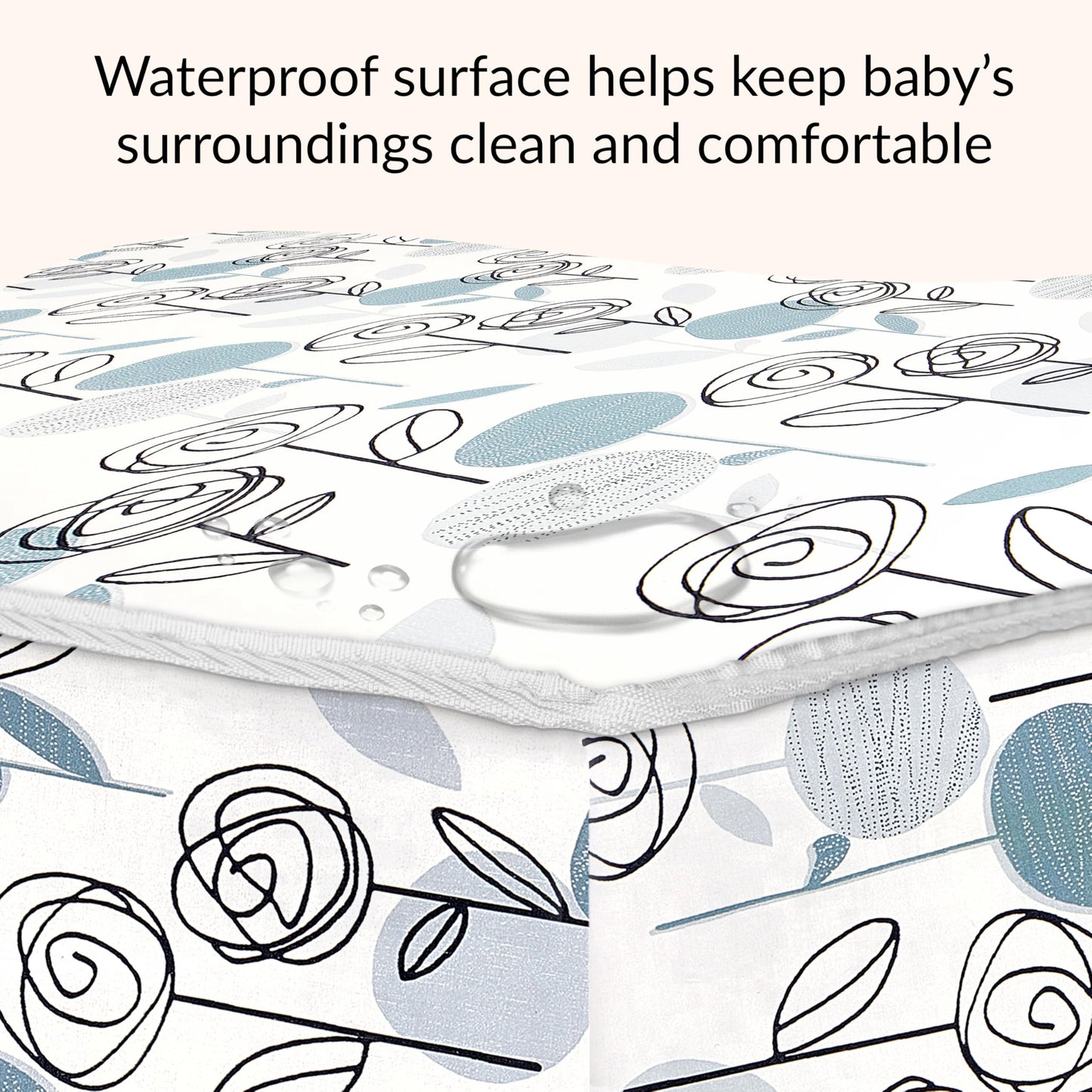 Dream On Me Twilight 5” 88 Coil Inner Spring Crib & Toddler Mattress – Brown Cloud, Greenguard Gold & BSA Certified, Waterproof & Stain-Resistant Cover, Fits Standard Full-Size Cribs & Toddler Beds