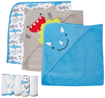 Simple Joys by Carter's baby-girls 8-piece Towel and Washcloth Set